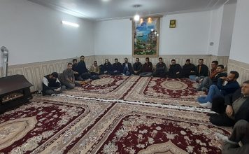 بازدید از نمایشگاه زنده یاس کبود خفر نمایشگاه ایام فاطمیه