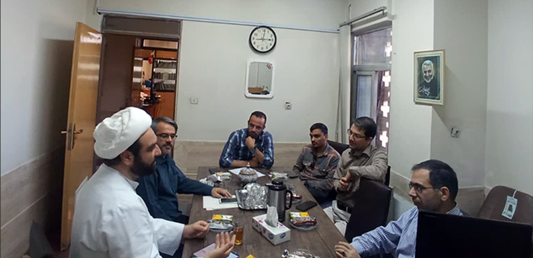 جلسه ستاد اقامه نماز | نهاد نمایندگی مقام معظم رهبری در دانشگاه صنعتی شیراز