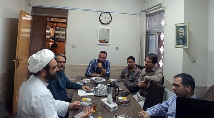 جلسه ستاد اقامه نماز